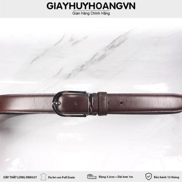 Dây nịt thắt lưng nam 3.3 cm khóa kim trẻ trung DNX037 004