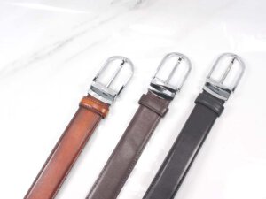 Dây nịt thắt lưng nam 3.3 cm khóa kim trẻ trung DNX037 001