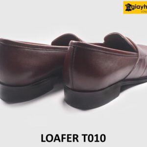 Giày lười loafer nam chính hãng trẻ trung màu nâu T010 004