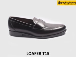 Giày lười nam công sở thanh lịch màu nâu đơn giản Loafer T05 001