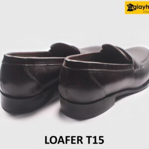 Giày lười nam công sở thanh lịch màu nâu đơn giản Loafer T05 003