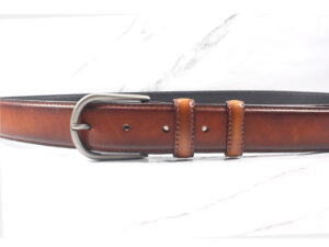 Dây thắt lưng nam 3.3 cm khóa kim đầu tròn DNX031 003