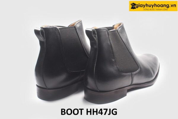 Giày da cổ cao thời trang màu đen lịch lãm Chelsea Boot HH47JG 005