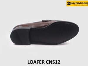 [Size 39+42+43] Giày lười nam mocasin đế cao su Loafer CNS12 009
