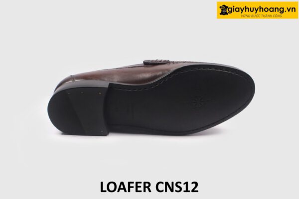 [Size 39+42+43] Giày lười nam mocasin đế cao su Loafer CNS12 009