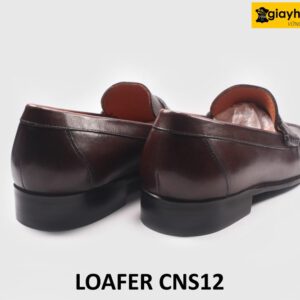 [Size 39+41+42] Giày lười nam mocasin màu nâu Loafer CNS12 005