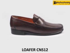 [Size 39+41+42] Giày lười nam mocasin màu nâu Loafer CNS12 001
