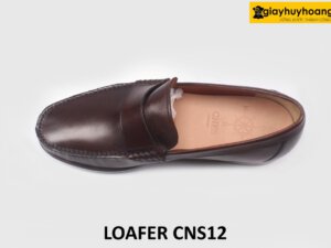 [Size 39+41+42] Giày lười nam mocasin màu nâu Loafer CNS12 003