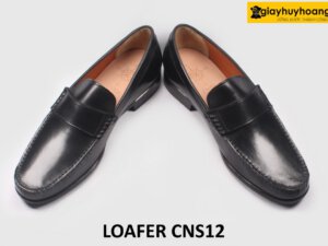 [Size 39+42+43] Giày lười nam mocasin đế cao su Loafer CNS12 008