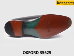 [Size 44] Giày da nam captoe màu đen cao cấp Oxford 35625 006