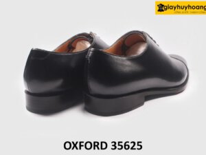 [Size 44] Giày da nam captoe màu đen cao cấp Oxford 35625 005