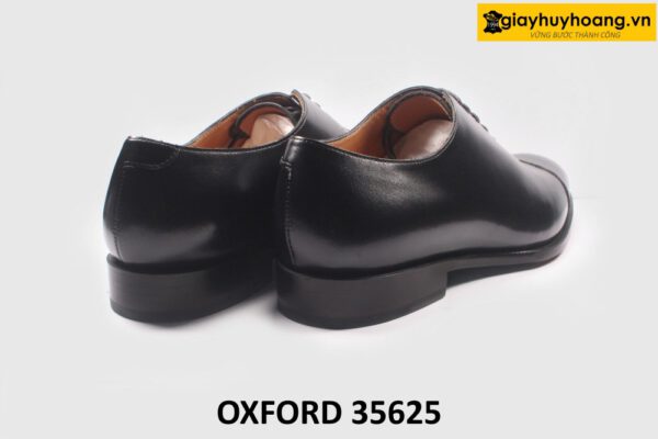 [Size 44] Giày da nam captoe màu đen cao cấp Oxford 35625 005