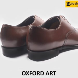 [Size 40] Giày da nam màu nâu thời trang chính hãng Oxford ART 004