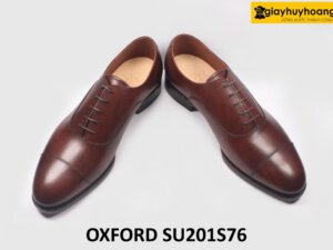 Giày da nam thời trang thủ công Captoe Oxford SU201S76 004