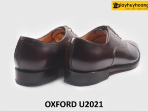 Giày da nam chính hãng cao cấp màu nâu Oxford U2021 004