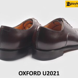 Giày da nam chính hãng cao cấp màu nâu Oxford U2021 004