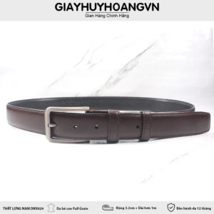 Dây thắt lưng nam 3.3 cm thời trang khóa kim DNX029 005