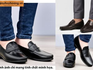 [Size 39+41+42] Giày lười nam mocasin màu nâu Loafer CNS12 531