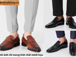 Giày lười nam công sở đẹp hàng hiệu Loafer MANHATAN 0013