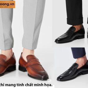Giày lười nam công sở đẹp hàng hiệu Loafer MANHATAN 0013