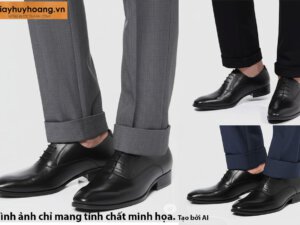 Giày da nam mũi trơn thủ công Oxford T023 0052