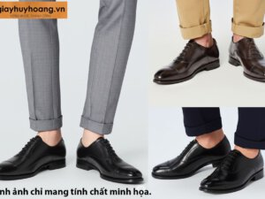 Giày da nam chính hãng cao cấp màu nâu Oxford U2021 00545