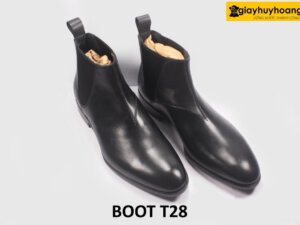 Giày da nam cổ cao phong cách Chelsea Boot T28 004