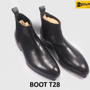 Giày da nam cổ cao phong cách Chelsea Boot T28 004