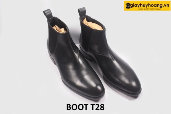 Giày da nam cổ cao phong cách Chelsea Boot T28 004