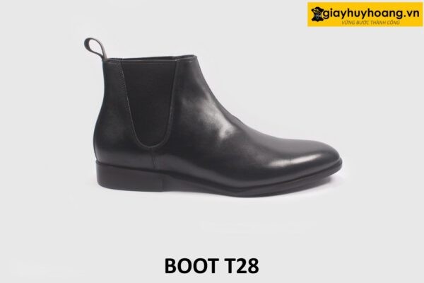 Giày da nam cổ cao phong cách Chelsea Boot T28 001