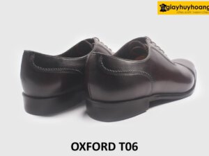 Giày tây da nam màu nâu công sở Oxford T06 004