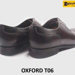 Giày tây da nam màu nâu công sở Oxford T06 004