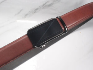 Dây nịt thắt lưng nam khóa trượt 3.3cm DNX040 003