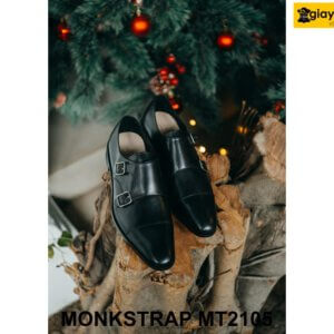 Giày da nam đơn giản thanh lịch Monkstrap MT2105 001