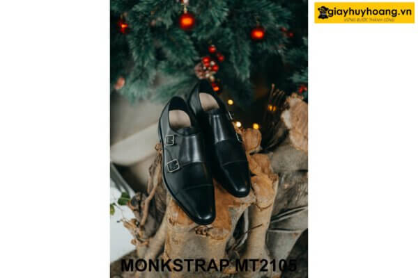 Giày da nam đơn giản thanh lịch Monkstrap MT2105 001