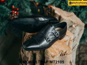Giày da nam đơn giản thanh lịch Monkstrap MT2105 003