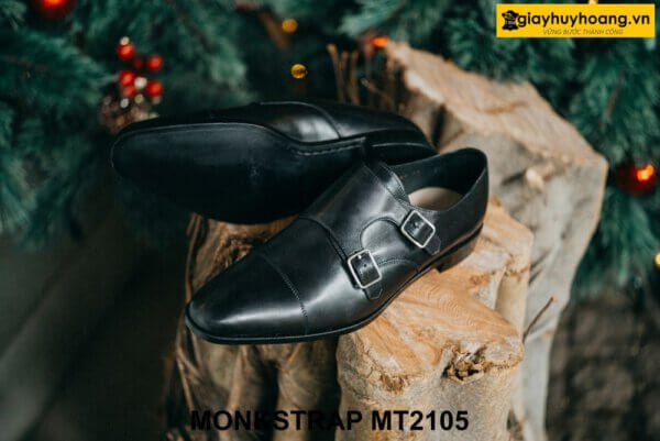 Giày da nam đơn giản thanh lịch Monkstrap MT2105 003