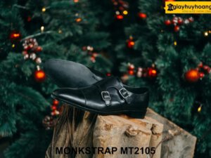 Giày da nam đơn giản thanh lịch Monkstrap MT2105 002