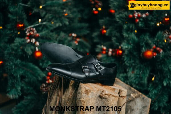 Giày da nam đơn giản thanh lịch Monkstrap MT2105 002