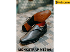 Giày da đóng thủ công nam Monkstrap MT2108 003