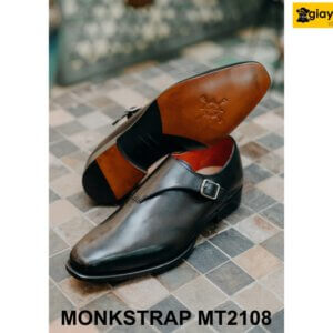 Giày da đóng thủ công nam Monkstrap MT2108 003