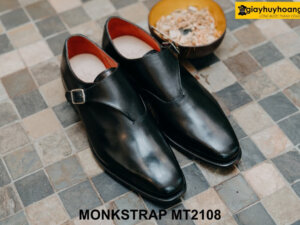 Giày da đóng thủ công nam Monkstrap MT2108 001