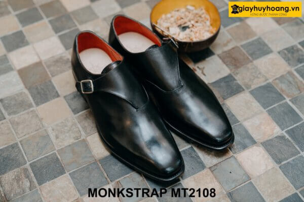 Giày da đóng thủ công nam Monkstrap MT2108 001