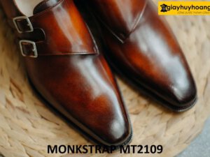 Giày không buộc dây nam Double Monkstrap MT2109 004