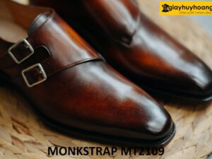 Giày không buộc dây nam Double Monkstrap MT2109 003