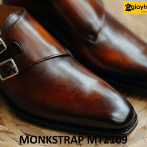 Giày không buộc dây nam Double Monkstrap MT2109 003