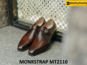 Giày da thời trang nam da nhập ý kiểu Monkstrap MT2110 001