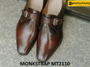 Giày da thời trang nam da nhập ý kiểu Monkstrap MT2110 005