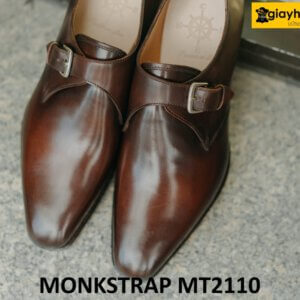 Giày da thời trang nam da nhập ý kiểu Monkstrap MT2110 005