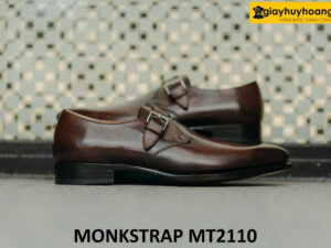 Giày da thời trang nam da nhập ý kiểu Monkstrap MT2110 004